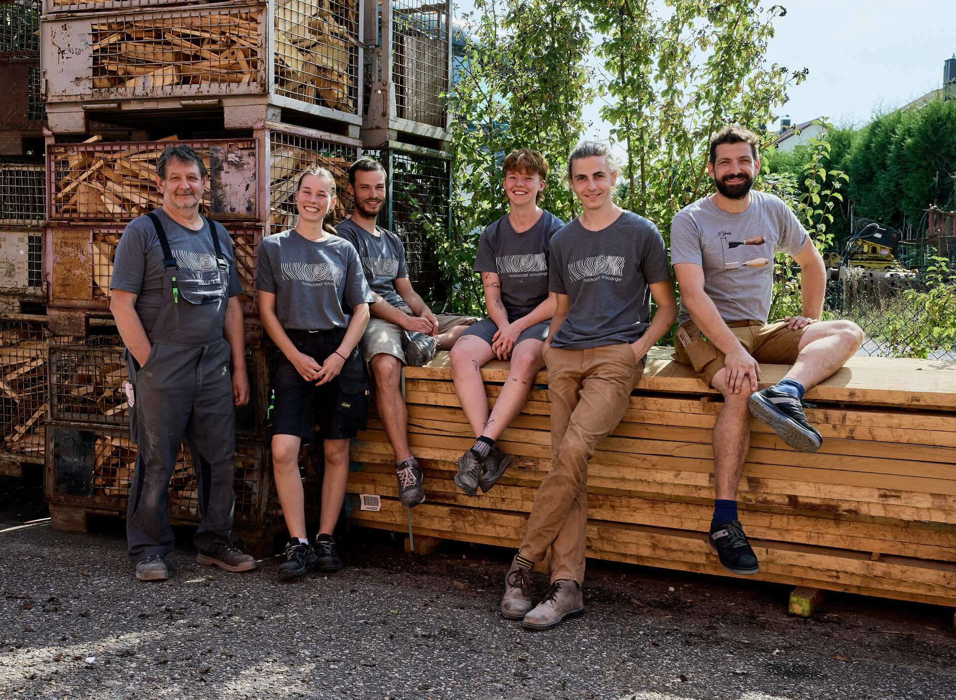Lukas Schrödinger und Team - Holzkonzept Schrödinger