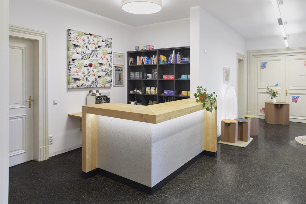 Ladenbau Empfangstheke